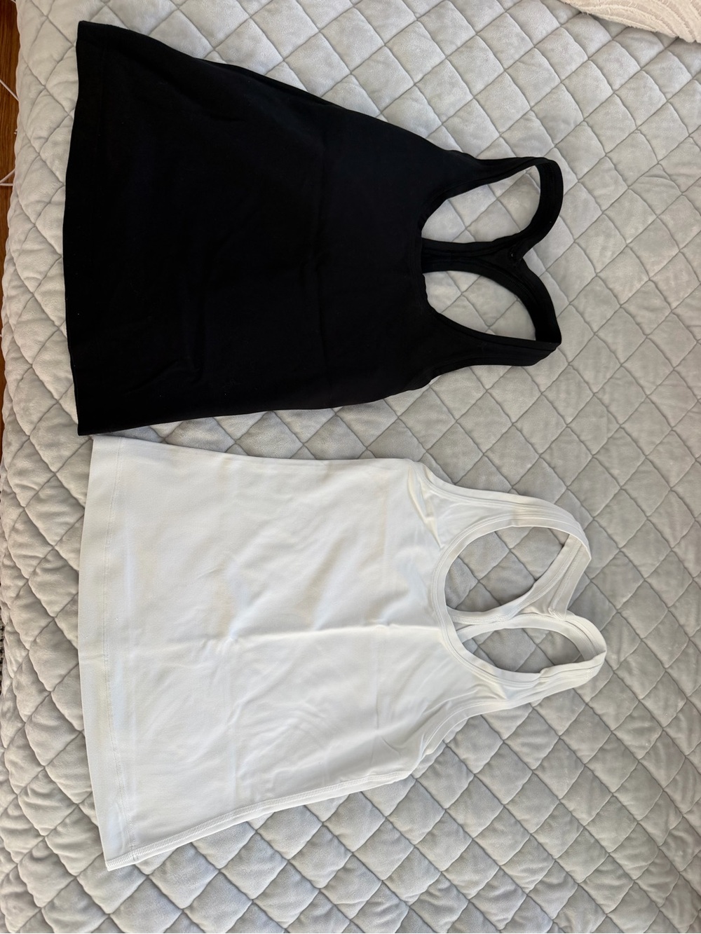 lululemon athletica Black & White Racerback Tank Duo - Picture 2 of 3